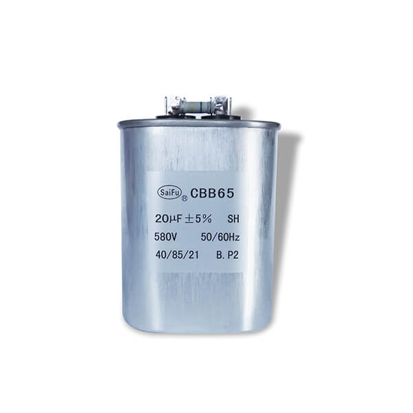 Condensador de motor CBB65 Oval AC